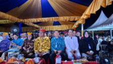 Wabup Touna, Surya Lapasiri Hadir Dalam Perayaan Paskah Nasional V Sulteng Yang Digelar Forum Umat Kristiani Indonesia.