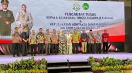Bupati Touna, Ilham Lawidu Hadiri Malam Pengantar Tugas Kepala Kejaksaan Tinggi.