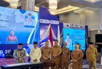 Wakil Bupati Touna, Surya Lapasiri Saat Menghadiri Musrembang RKPD Provinsi Sulawesi Tengah.
