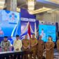 Wakil Bupati Touna, Surya Lapasiri Saat Menghadiri Musrembang RKPD Provinsi Sulawesi Tengah.