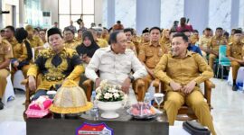 Anggota Komisi XI DPR RI, H. Muhidin Mohammad Said, SE., M. B. A Menghadiri Workshop Evaluasi Pengelolaan Keuangan dan Pembangunan Desa di Touna.