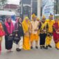 Bupati dan Wabup Touna Hadiri Peringatan HUT Provinsi Sulteng Dengan Menggunakan Pakaian Adat Khas Daerah.