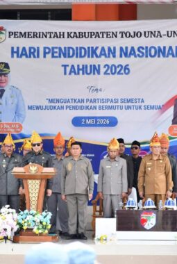 Bupati Pimpin Upacara Peringatan Hardiknas