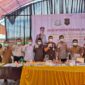 Kejari Touna Saat Melakukan Pemusnahan Barang Bukti 23 Perkara.