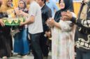 Suasana Syukuran di Kantor Damkar yang Berlokasi di Jalan Yos Sudarso Kecamatan Ampana Kota.