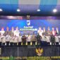 Bupati Touna, Ilham Lawidu Saat Menghadiri Rapat Koordinasi Asta Cita di Morowali. (Foto : Linda/Prokopim)
