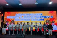 Koni Touna Menerima Bantuan Satu Unit Mobil Operasional Jenis Hiace Dari Pemrov Sulteng.