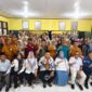 Wakil Bupati Touna, Surya Lapasiri Saat Menghadiri Rapat Kerja Pendidikan di Kecamatan Ampana Tete.