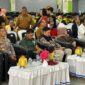 Wabup Touna, Surya Lapasiri Saat Menghadiri Kegiatan Wisuda Sarjana XXXII dan Pascasarjana di Ballroom Hotel Ancyra Kota Poso.