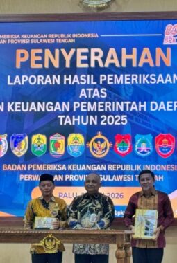 Pemda Touna Kembali Meraih WTP Dari BPK RI Ke-14 Kali Berturut-Turut