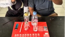 Dua Orang Pria Penyalahgunaan Sabu Berhasil Di Amankan Polres Touna.
