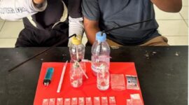 Dua Orang Pria Penyalahgunaan Sabu Berhasil Di Amankan Polres Touna.
