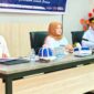 Wakil Bupati Surya Lapasiri Saat Menghadiri Rapat Fasilitasi Penanganan Permasalahan Transmigrasi.