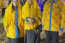 Bupati Ilham Lawidu dan Wakil Bupati Surya Lapasiri Saat Menghadiri Pembukaan MTQ di Kabupaten Sigi.
