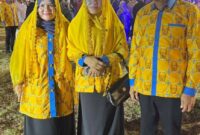 Bupati Ilham Lawidu dan Wakil Bupati Surya Lapasiri Saat Menghadiri Pembukaan MTQ di Kabupaten Sigi.