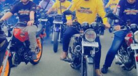 Bupati Ilham Lawidu Sambut Hangat Jambore Yamaha RX King Indonesia di Touna.