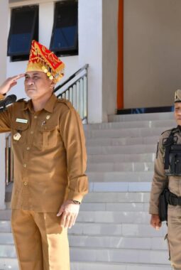 Pemda Touna Gelar Apel Bersama Memperingati Harganas