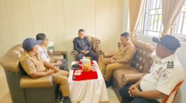 Lapas Ampana Bersama BPBD Touna Bahas Kesiapsiagaan dan Antisipasi Bencana di Lingkungan Lapas.