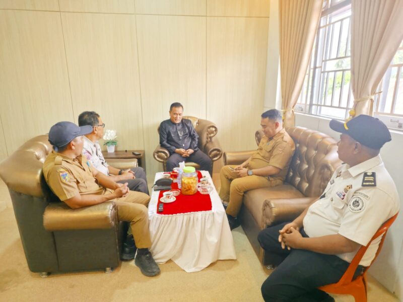 Lapas Ampana Bersama BPBD Touna Bahas Kesiapsiagaan dan Antisipasi Bencana di Lingkungan Lapas.