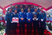 Peringatan HUT Damkar dan Satpol-pp di Kabupaten Toli-Toli dihadiri Langsung Oleh Bupati Touna.