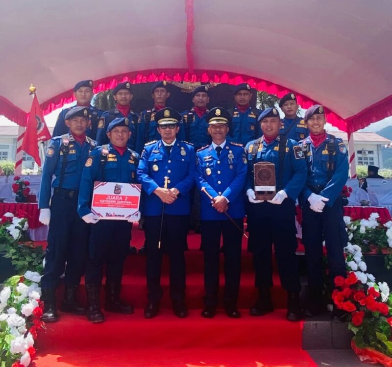 Peringatan HUT Damkar dan Satpol-pp di Kabupaten Toli-Toli dihadiri Langsung Oleh Bupati Touna.