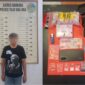 Seorang Pria Berinisial DSI (26) tahun Warga Dondo Barat Kecamatan Ratolindo Berhasil di Tangkap Polres Touna.