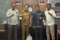 Bupati Touna Ilham Lawidu Saat Audensi di DPR RI, Kementerian Keuangan, Kementerian Dalam Negeri Serta Kementerian PPN/Bappenas.