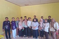 Wakil Bupati Touna, Surya Lapasiri Saat Melakukan Pemantauan Terhadap Pelaksanaan Pemutakhiran DTSEN di Wilayah Kecamatan Ulubongka.