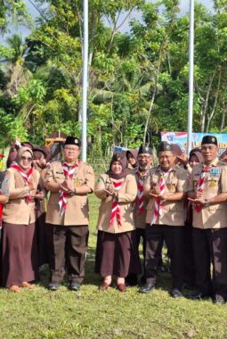 Wabup Pimpin Upacara Pembukaan Perkemahan Satuan Karya Bakti Husada