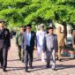 Bupati, Ilham Lawidu Hadiri Upacara dan Syukuran Hari Bhayangkara Ke-80 di Polres Touna.