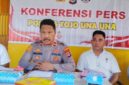 Konferensi Pers Pengungkapan Kasus Tindak Pidana Pencurian Yang Terjadi di Kantor PKK Touna.