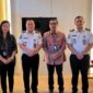 Kalapas Ampana Saat Foto Bersama Dengan Pimpinan BRI Cabang Ampana.