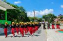 Calon Anggota Paskibraka Saat Melakukan Latihan.