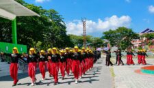 Calon Anggota Paskibraka Saat Melakukan Latihan.