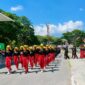 Calon Anggota Paskibraka Saat Melakukan Latihan.