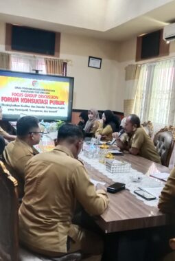 Dinas Pendidikan Gelar Forum Konsultasi Publik