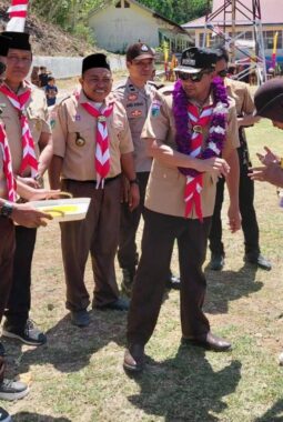 Bupati Berharap Peserta Pramuka Dapat Menerapkan Nilai Dasa Darma Dalam Kehidupan Sehari-hari