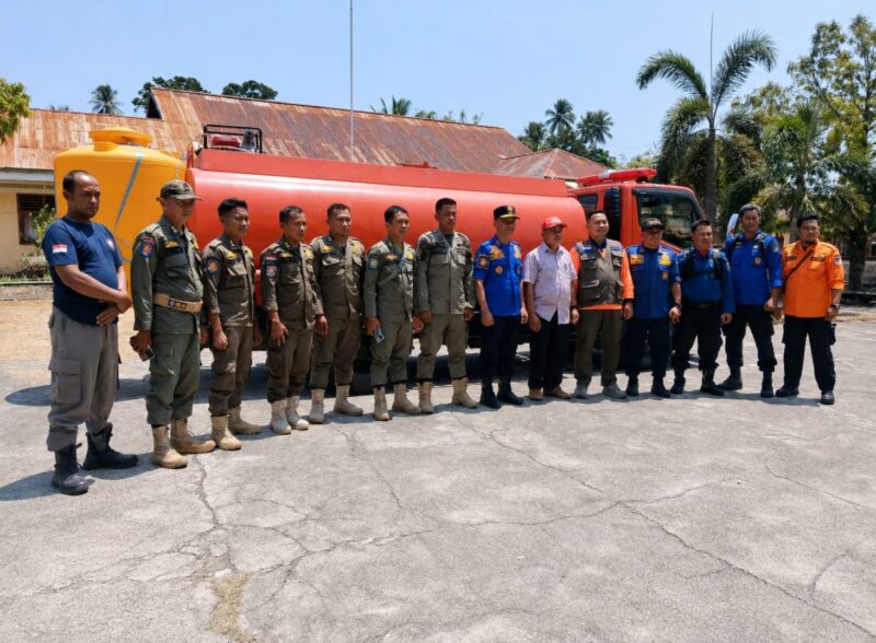 BPBD Touna Menempatkan Tim Gabungan di Kecamatan Tojo, Guna Memperkuat Penanganan Karhutla.