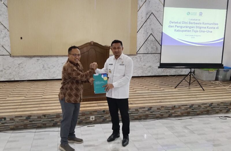 Bupati Ilham Lawidu Hadir Sekaligus Membuka Kegiatan Lokakarya Deteksi Dini Berbasis Komunitas dan Pengurangan Stigma Kusta.