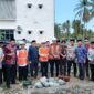 Bupati Ilham Lawidu Meletakan Batu Pertama Rencana Pembangunan Rumah Dinas Kepala Kantor Kementerian Agama Touna.