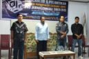 Asisten II Bidang Perekonomian dan Pembangunan Sekretariat Daerah Kabupaten Tojo Una-Una, Mohammad Asrar Mohamad Ali Saat menghadiri pelantikan Pengurus Dewan Pimpinan Cabang (DPC) Pro Jurnalismedia Siber.