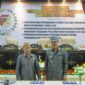 Sekda Touna, Alfian Matajeng Bersama Ketua DPRD Gusnar Suleman Saat Menandatangani Nota Kesepakatan Rancangan Perubahan KUA dan PPAS Perubahan APBD.