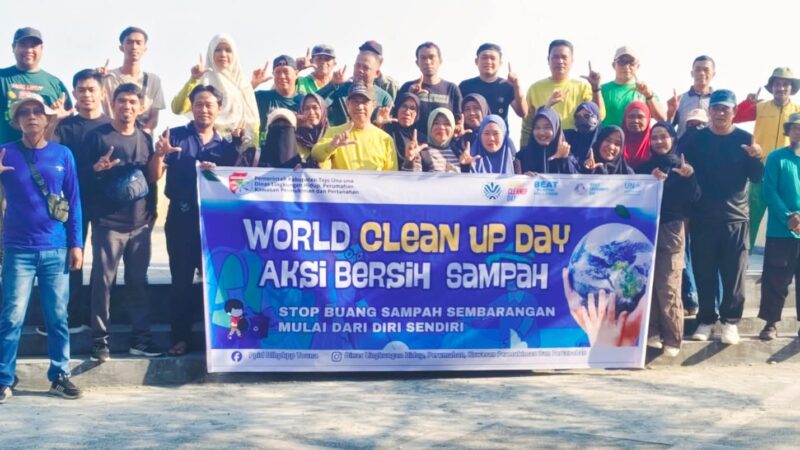 Dinas Lingkungan Hidup, Perumahan, Kawasan Permukiman dan Pertanahan (DLHPKPP) Gelar Aksi Bersih Lingkungan Dalam Rangka Memperingati World Cleanup Day 2026.
