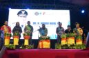 Gubernur Sulawesi Tengah, Anwar Hafid Saat Membuka Festival Bakulupi di Kabupaten Tojo Una-Una.
