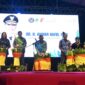 Gubernur Sulawesi Tengah, Anwar Hafid Saat Membuka Festival Bakulupi di Kabupaten Tojo Una-Una.
