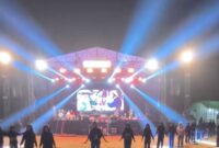 Panitia Saat Melakukan Gladi Bersih Pada Pembukaan Festival Bakulupi.