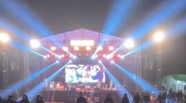 Panitia Saat Melakukan Gladi Bersih Pada Pembukaan Festival Bakulupi.