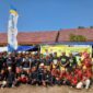 Para Peserta Yang Mengikuti Lomba Gasing Tradisional di Festival Baku Lupi.