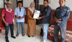 DPC PJS Touna Serahkan Dokumen Keberadaan Organisasi ke Kesbangpol