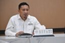 Bupati Touna, Ilham Lawidu Saat Mengikuti Reboan Secara Dering Bersama Kemendagri.